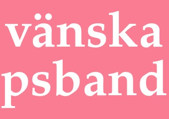 Synonym vänskapsband