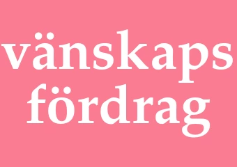 Synonym vänskapsfördrag