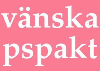 Synonym vänskapspakt