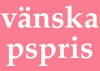Synonym vänskapspris
