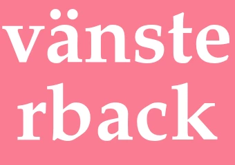 Synonym vänsterback