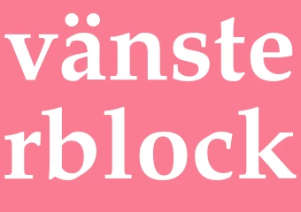 Synonym vänsterblock