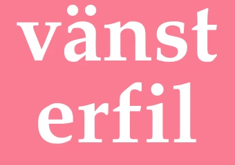 Synonym vänsterfil