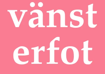 Synonym vänsterfot