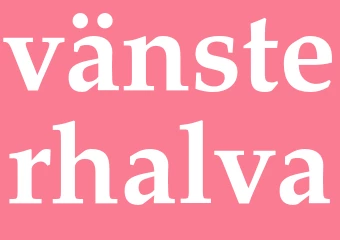 Synonym vänsterhalva