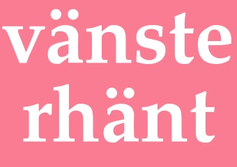 Synonym vänsterhänt
