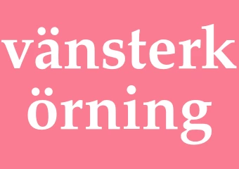 Synonym vänsterkörning