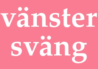 Synonym vänstersväng
