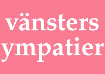 Synonym vänstersympatier