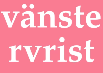 Synonym vänstervrist
