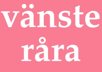 Synonym vänsteråra