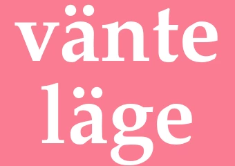 Synonym vänteläge