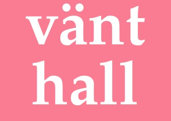 Synonym vänthall