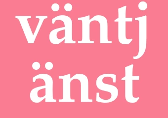 Synonym väntjänst