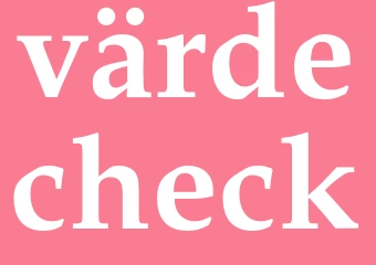 Synonym värdecheck