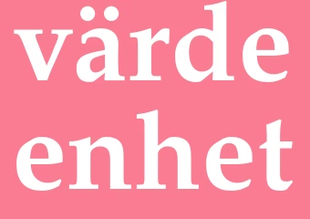 Synonym värdeenhet