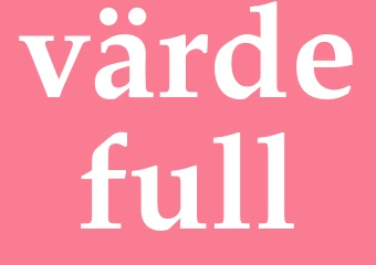 Synonym värdefull