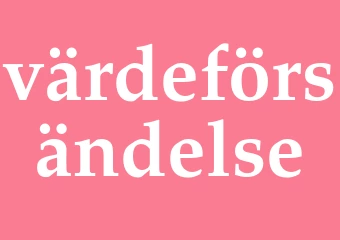 Synonym värdeförsändelse
