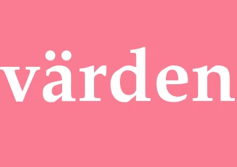 Synonym värden
