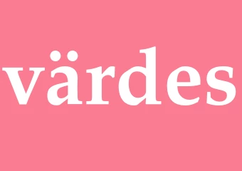 Synonym värdes