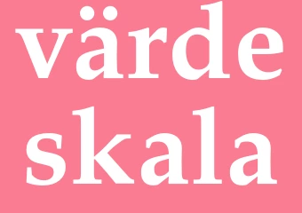 Synonym värdeskala