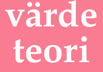 Synonym värdeteori