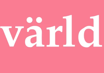 Synonym värld