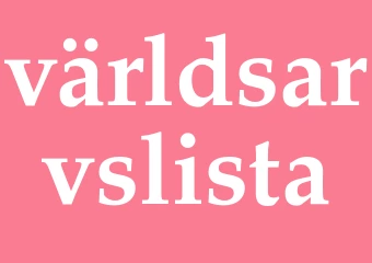 Synonym världsarvslista