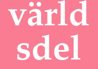 Synonym världsdel