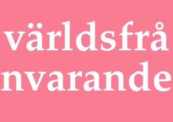 Synonym världsfrånvarande