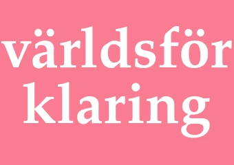 Synonym världsförklaring