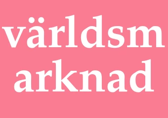 Synonym världsmarknad