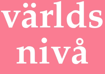 Synonym världsnivå