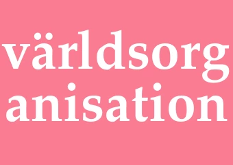 Synonym världsorganisation