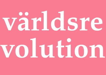 Synonym världsrevolution
