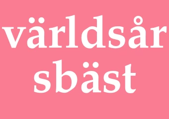 Synonym världsårsbäst
