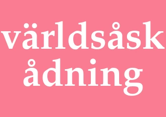 Synonym världsåskådning