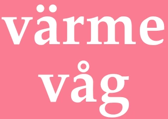Synonym värmevåg