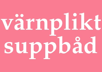 Synonym värnpliktsuppbåd