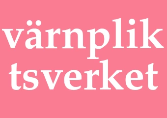 Synonym värnpliktsverket