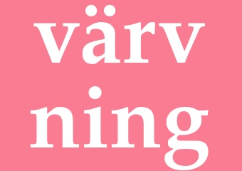 Synonym värvning