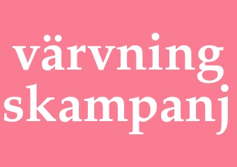 Synonym värvningskampanj