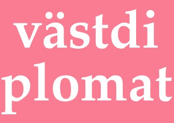 Synonym västdiplomat