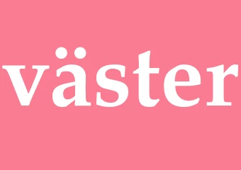 Synonym väster