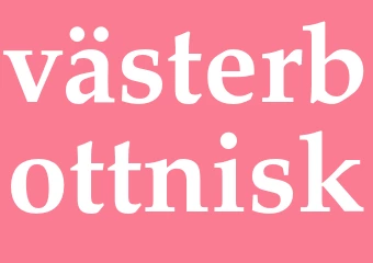 Synonym västerbottnisk