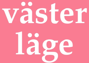 Synonym västerläge