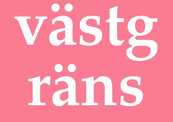 Synonym västgräns