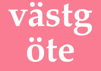 Synonym västgöte