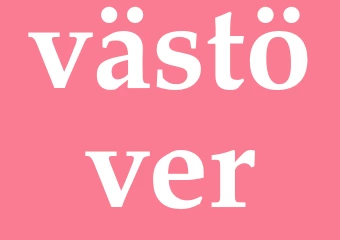 Synonym västöver