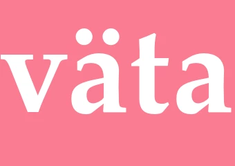 Synonym väta